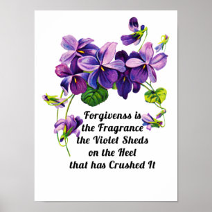 Forgivenss is the Fragrance Poster