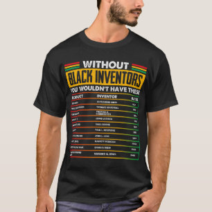 Forgotten Black Inventors History Month Small T-Shirt
