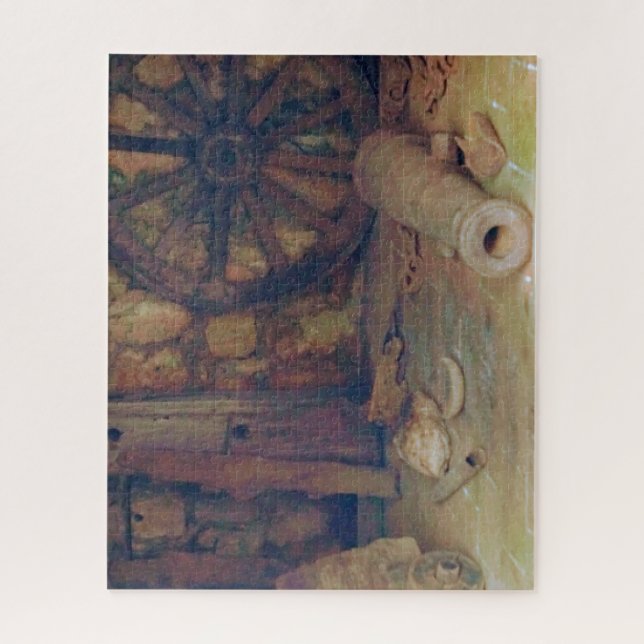Forgotten Cannon in Shadow Jigsaw Puzzle (Vertical)