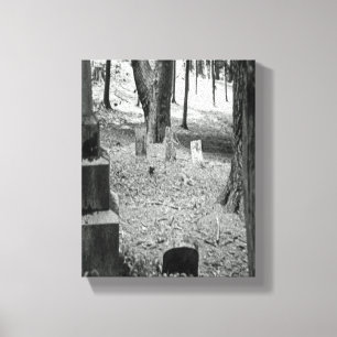 Forgotten Grave Canvas Print