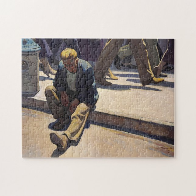 Forgotten Man by Maynard Dixon Jigsaw Puzzle (Horizontal)