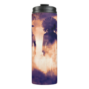 Forgotten Native American Warriors Emerging from t Thermal Tumbler