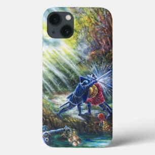 FORGOTTEN ROSE Fighting Knights,Money and Devil iPhone 13 Case