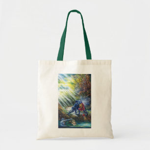 FORGOTTEN ROSE Fighting Knights,Money and Devil Tote Bag