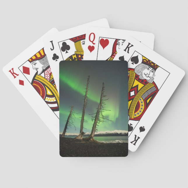 Forgotten Spruce Aurora Playing Cards (Back)
