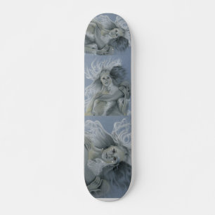 Forgotten Summer Mermaid Couple Skateboard