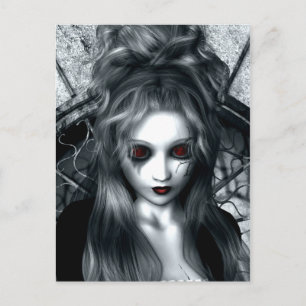Forgotten Tempest Gothic Postcard