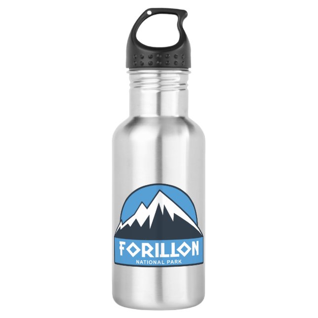 Forillon National Park 532 Ml Water Bottle (Front)