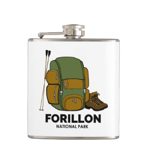 Forillon National Park Backpack Hip Flask