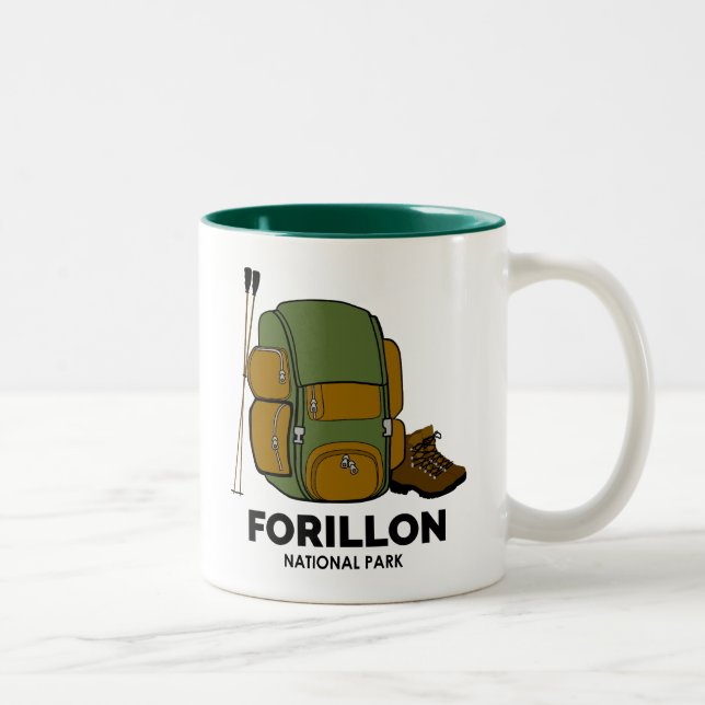 Forillon National Park Backpack Two-Tone Coffee Mug (Right)
