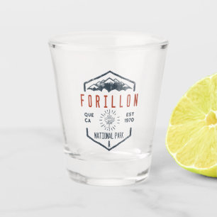 Forillon National Park Canada Vintage Distressed Shot Glass