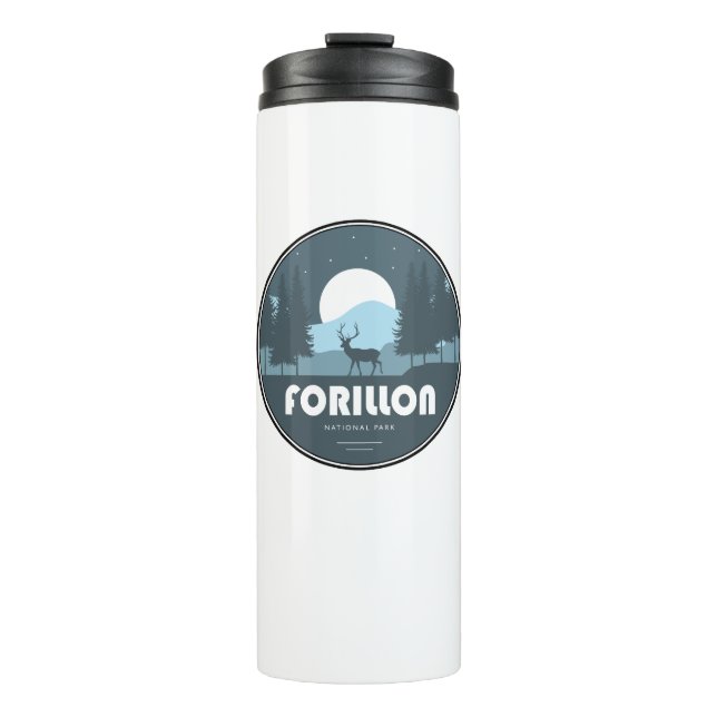 Forillon National Park Deer Thermal Tumbler (Front)