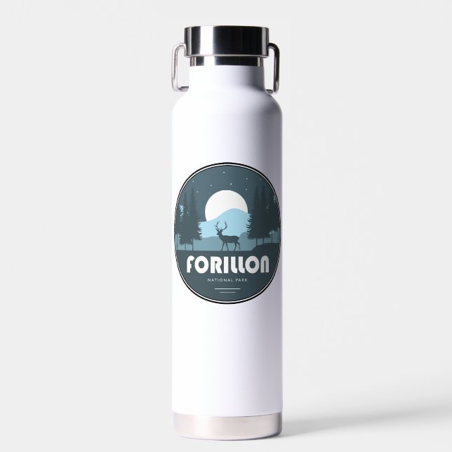 Forillon National Park Deer Water Bottle (Front)