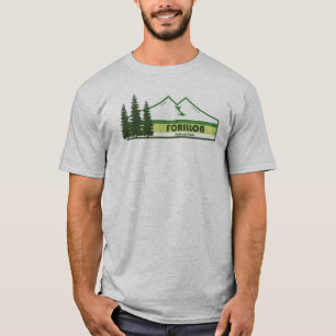 Forillon National Park Green Stripes T-Shirt