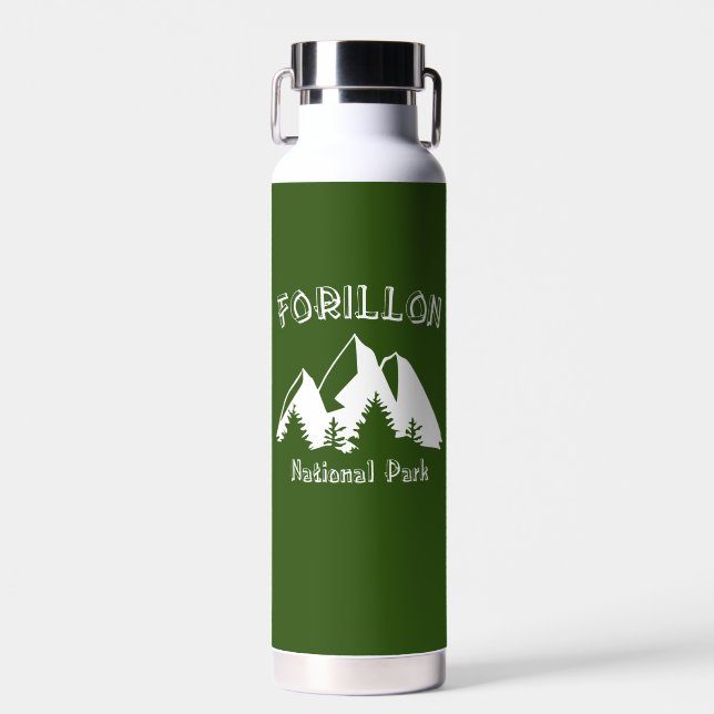 Forillon National Park Water Bottle (Front)