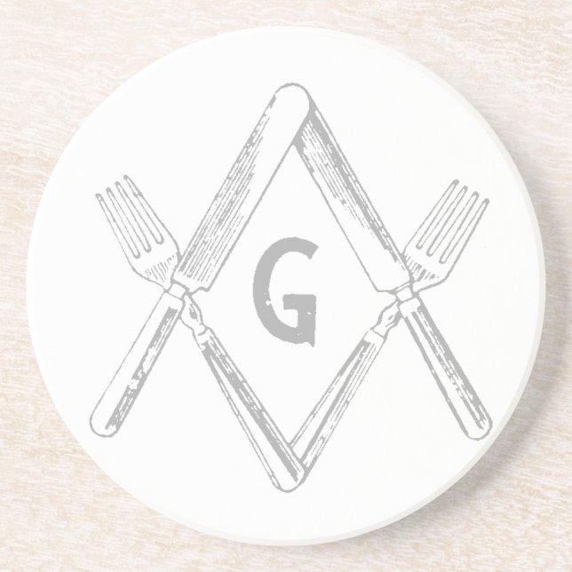 Fork and Knife Coaster (Front)