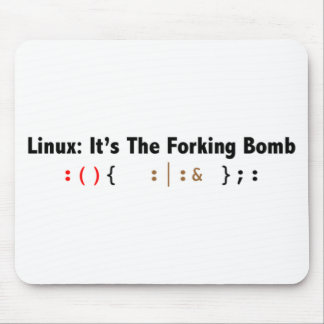fork_bomb_black.png mouse mat