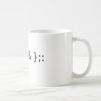 Fork Bomb Coffee Mug
