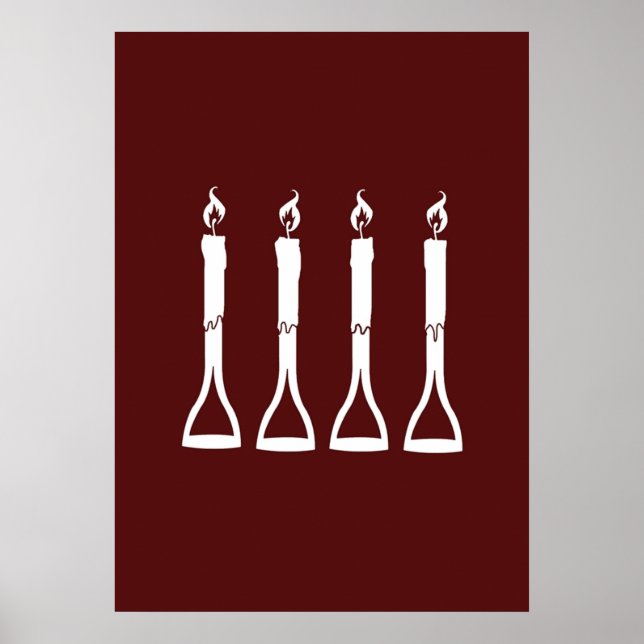 Fork Handles or Four Candles Poster (Front)