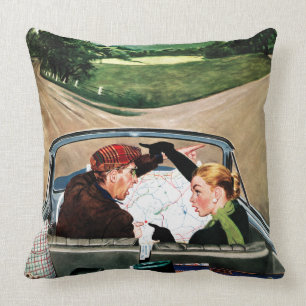 Fork in the Road Cushion