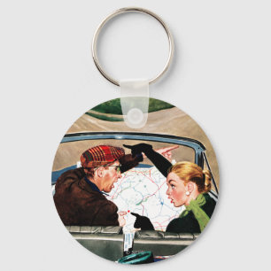 Fork in the Road Key Ring