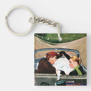 Fork in the Road Key Ring