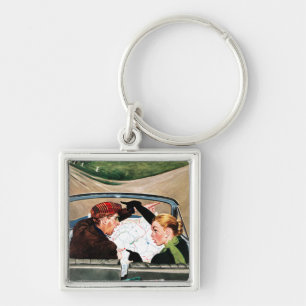 Fork in the Road Key Ring
