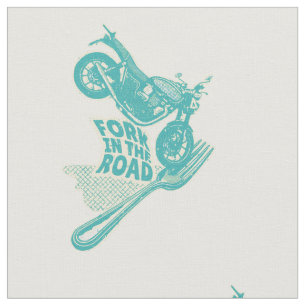 Fork in the road motorcycle crash fabric