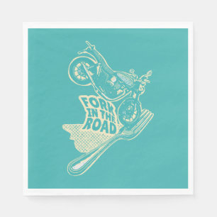 Fork in the road motorcycle crash napkin