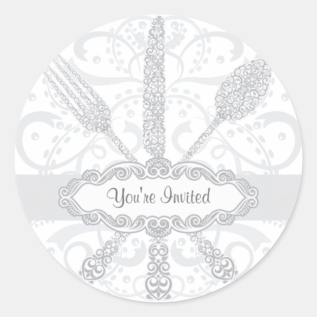 Fork Knife Spoon Sticker (Front)