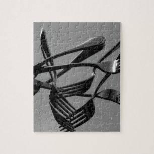 Fork Levitation Jigsaw Puzzle