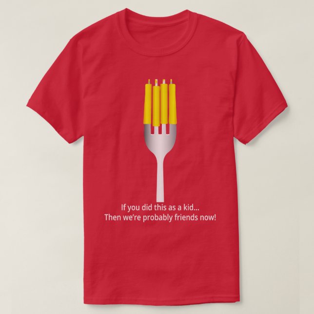 Fork N Mac T-Shirt (Design Front)