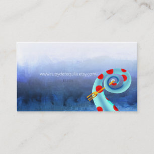 FORK OCTOPUS Rupydetequila 2013 Business Card