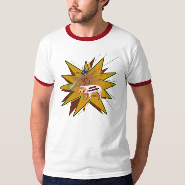 Fork vs. Pork Tee (Front)