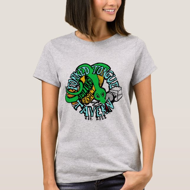 Forked Tongue Tavern T-Shirt (Front)