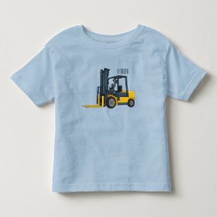 Forklift cartoon illustration toddler T-Shirt