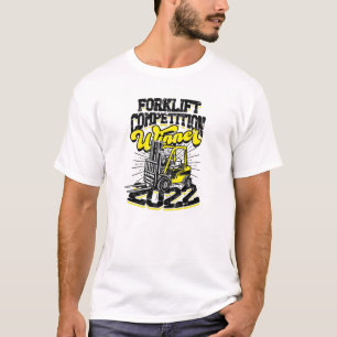Forklift Competition Winner 2022 - warehouse T-Shirt