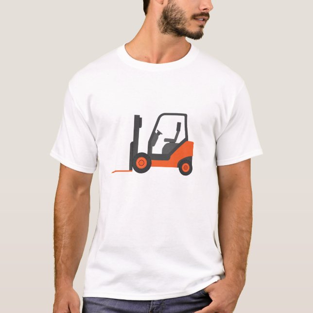 Forklift Driver For Men Women  T-Shirt (Front)