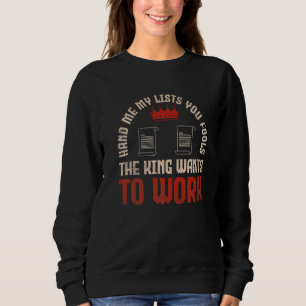 Forklift Driver Forklift Operator warehouse worker Sweatshirt
