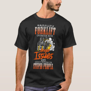 Forklift Driver Logistician Warehouse Worker Wareh T-Shirt
