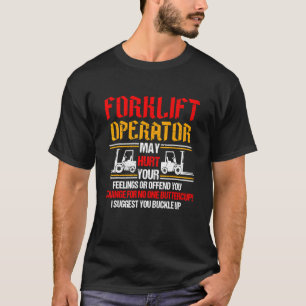 Forklift Driver Logistician Warehouse Worker Wareh T-Shirt