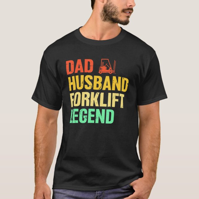 Forklift driver operator  1 T-Shirt (Front)