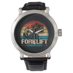 Forklift Driver Whisperer Design Watch