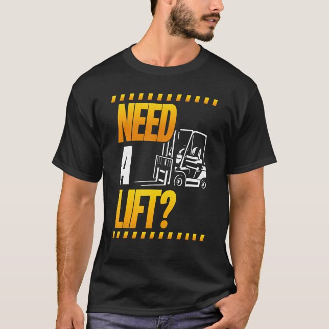 Forklift drivers Forklift T-Shirt (Front)