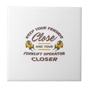 Forklift Friends Tile