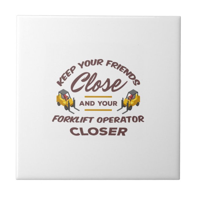 Forklift Friends Tile (Front)