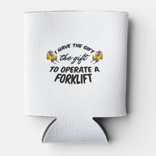 Forklift Gift Can Cooler