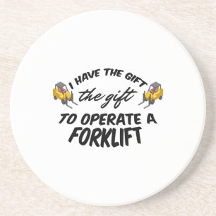 Forklift Gift Coaster