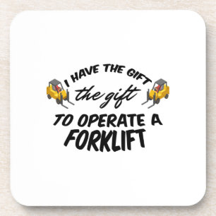 Forklift Gift Coaster