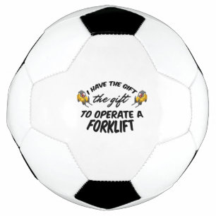 Forklift Gift Football